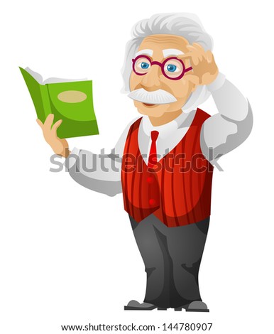 Old Man Stock Vector Illustration 144780907 : Shutterstock