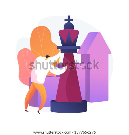 Business development strategy. Marketing promo campaign, corporate PR, success achievement tactics. Company promotion planning, goals setting. Vector isolated concept metaphor illustration Photo stock © 