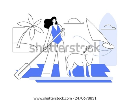 Similar – Image, Stock Photo water stories Paddling