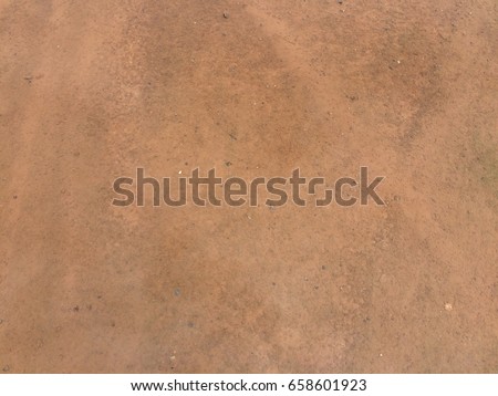 Image, Stock Photo Dry cracked terrain and rock under cloudy sky