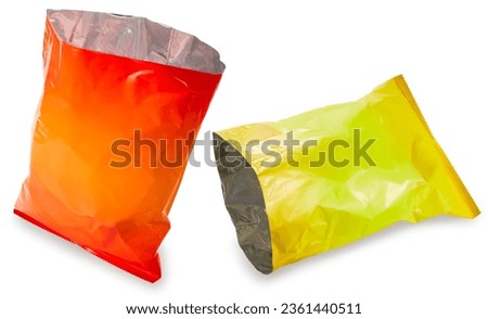 Similar – Foto Bild Verschiedene Chips in Plastikbechern zum Verkauf