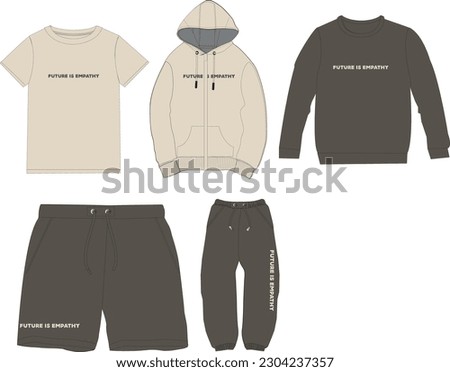 kids unisex core template 
sweatshirt , tshirt, short,zipper jacket ,template 