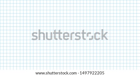 grid square graph line full page on white paper background, paper grid square graph line texture of note book blank, blue grid line on paper white color, empty squared grid graph for architecture