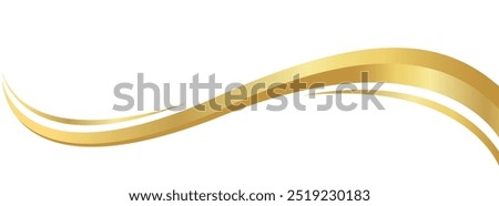 Similar – Image, Stock Photo The golden twist. The lightness of a chip and its reflection.