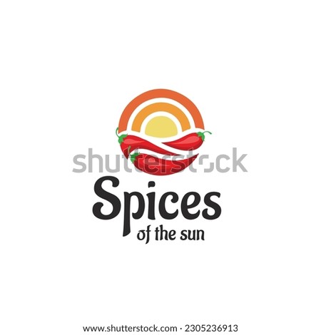 Modern and bold logo design for Spices food industry like asain food, chili paper, hot, and fire.