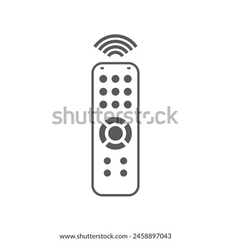 remote control icon vector illustration