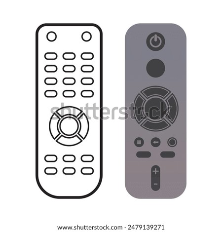 remote control icon vector illustration