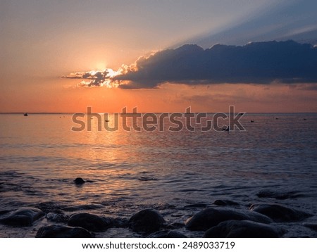 Similar – Foto Bild Simcoe-Landschaft in der Abenddämmerung