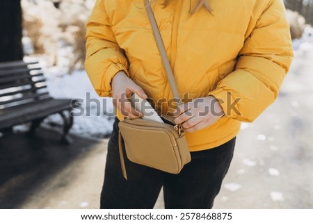 Similar – Image, Stock Photo Anonymous crop hands putting plates with raspberry and honey on table for breakfast