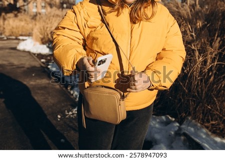 Similar – Image, Stock Photo Anonymous crop hands putting plates with raspberry and honey on table for breakfast