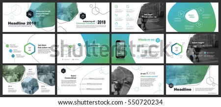 Blue-green elements of infographics on a white background. Use in presentation templates, flyer and leaflet, corporate report, marketing, advertising, annual report and banner.