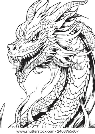 Dragon Coloring Pages | Free download on ClipArtMag