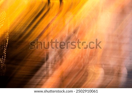 Similar – Image, Stock Photo stripes image, movement of a cyclist with black jacket on white background