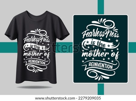 Inspiring calligraphy t shirt design with bold and creative font styles t shirt design motivational quotes, modern t shirt design ideas
