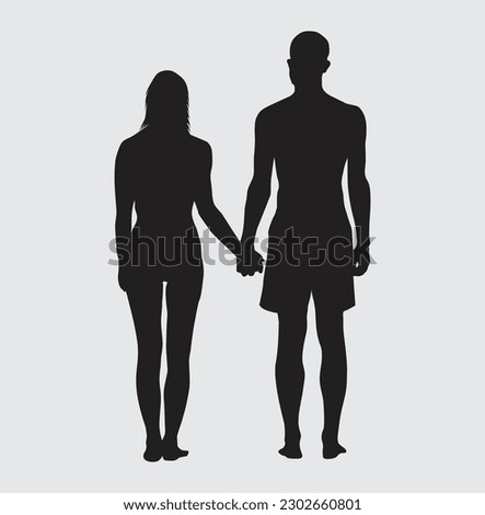 Love Beyond Measure: Immortalizing the Essence of 'Forever with You' in Art silhouette of a couple
