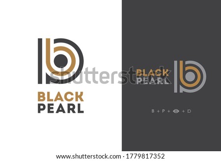 Creative Logo Concept using letter B and P