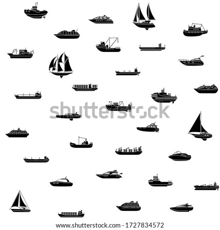 Download Silhouette Of Fishing Boat At Getdrawings Free Download