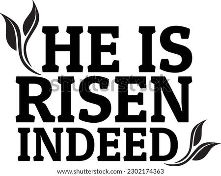 He is risen indeed eps file
