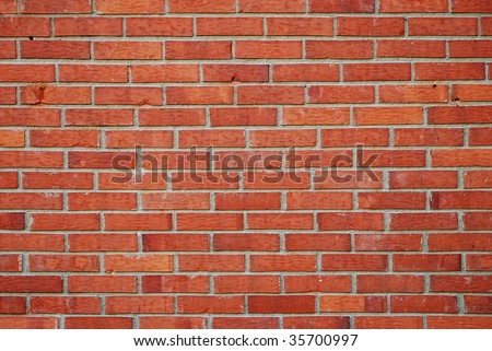 Standard Brick Pattern, Shape, Background Stock Photo 35700997