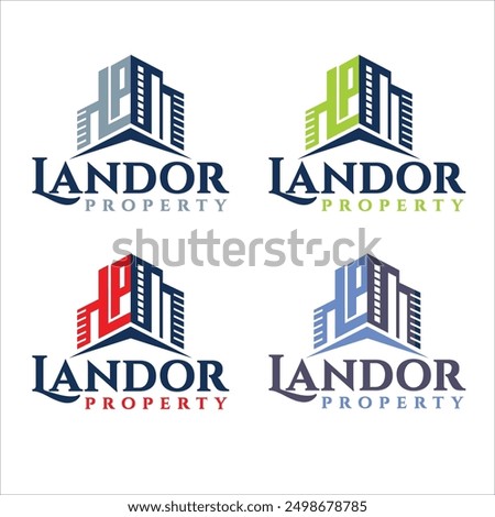 Construction  logo, Landor logo, Property