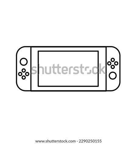 Nintendo Switches Game Outline Icon