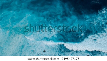 Similar – Image, Stock Photo Ocean view in the cloudy day