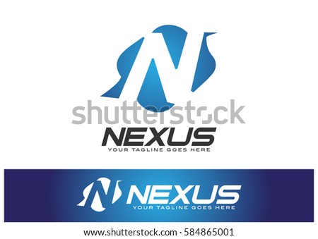 Nexus Logo Template Design Vector