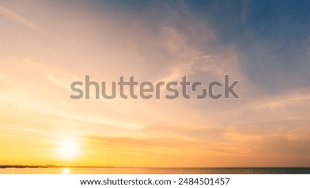 Similar – Foto Bild Sonnenuntergang am Meer (Nordsee)