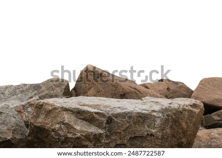 Similar – Image, Stock Photo Big rock at the Atlantic coast in the Azores