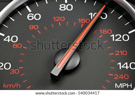 Similar – Image, Stock Photo 100 km/h speed limit on highways Energy saving. Oil imports from Russia, Ukraine war