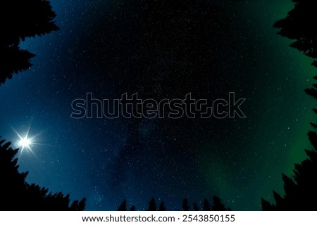 Similar – Image, Stock Photo #As# looking up Starry sky