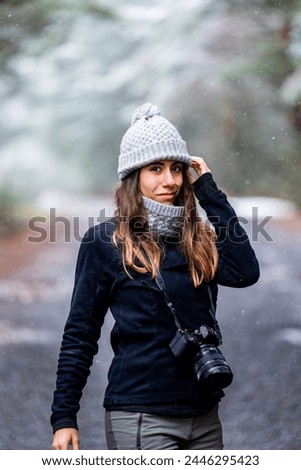 Similar – Foto Bild Verschneite Sierra de Guadarrama