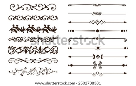 vector set, calligraphic design elements and page decoration Abstract Decorative Divider Isolated vertical floral ornament.eps

See large preview
Delete
