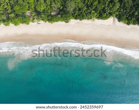 Similar – Foto Bild Menschenleerer Strand in Rio de Janeiro, Brasilien