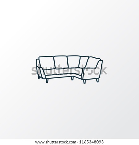 Similar – Image, Stock Photo Seat corner Sofa