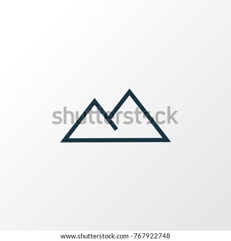 Filtration icon line symbol. Premium quality isolated filter element in trendy style.