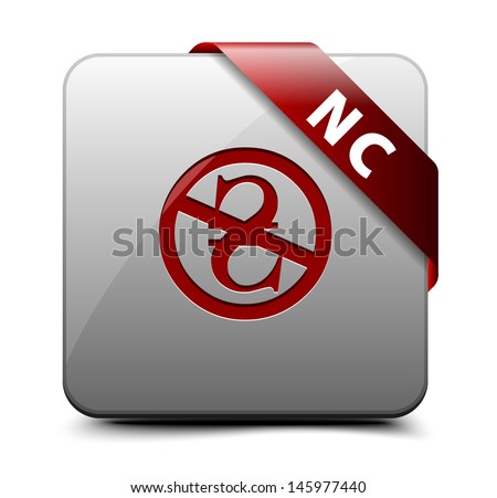 NC Noncommercial (Hrivna) button