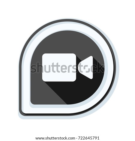 Camera Button illustration