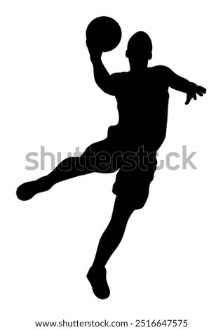 basketball players silhouettes Vector set , basketball silhouettes,set basketball player in action with ball