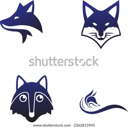 Fantastic Fox Quartet - Explore the world of foxes with fox icons. 

Each icon captures the spirit of these clever creatures, making them a charming addition to nature-themed or wildlife projects.