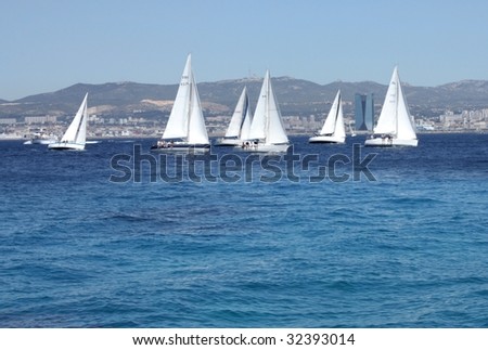 Racing yachts