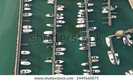 Similar – Image, Stock Photo Boat harbour on Lake Zurich