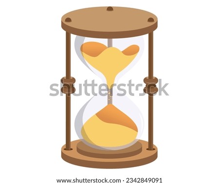 The hourglass icon is a simple yet iconic symbol that represents the passage of time. It is typically depicted as two glass bulbs connected by a narrow neck, with sand flowing from the top bulb.
