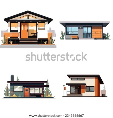 Accessory Dwelling Unit vector flat isolated