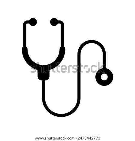 Stethoscope icon vector design illustration