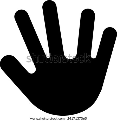 spock hand gesture finger fingers 23036
