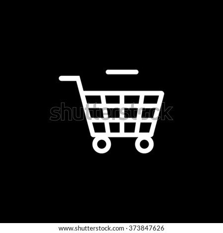 Shopping Cart Subtract / Remove Item Thin Line Single Icon