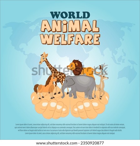 World Animal Welfare Day is an annual global observance dedicated to raising awareness about the well-being and rights of animals.