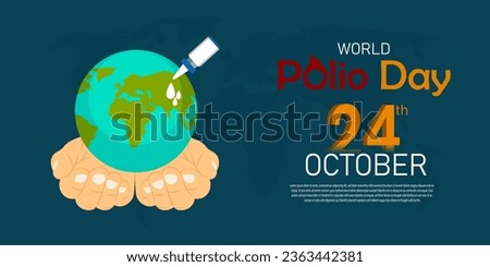 World Polio Day is an annual observance dedicated to raising awareness about the ongoing efforts to eradicate polio globally and to emphasize the importance of vaccination in preventing this disease.
