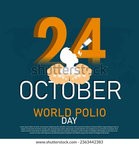World Polio Day is an annual observance dedicated to raising awareness about the ongoing efforts to eradicate polio globally and to emphasize the importance of vaccination in preventing this disease.